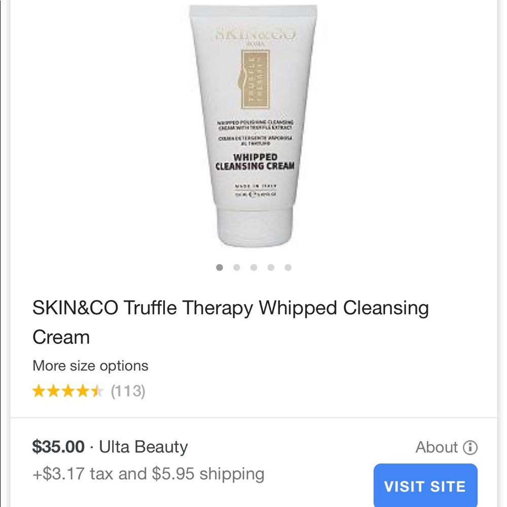 Skin&Co Roma whipped cleaning cream